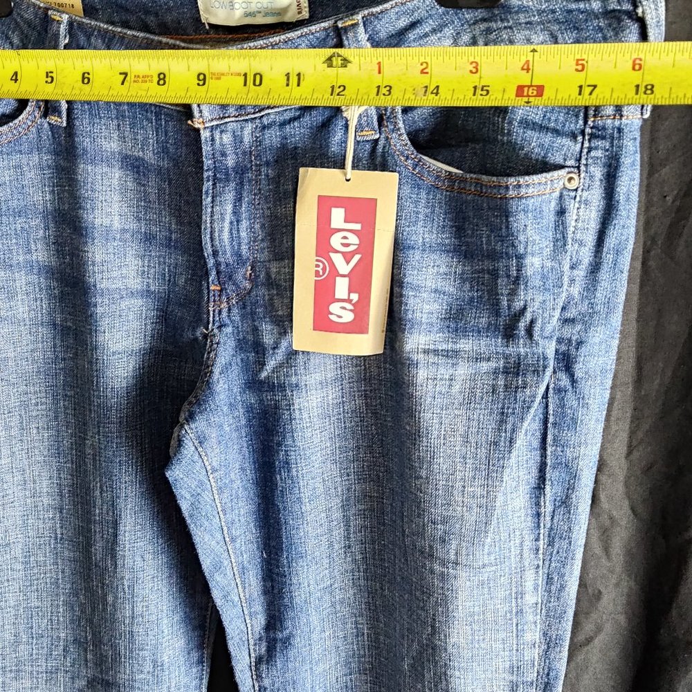 545 size 14 Medium low boot cut Dark Blue